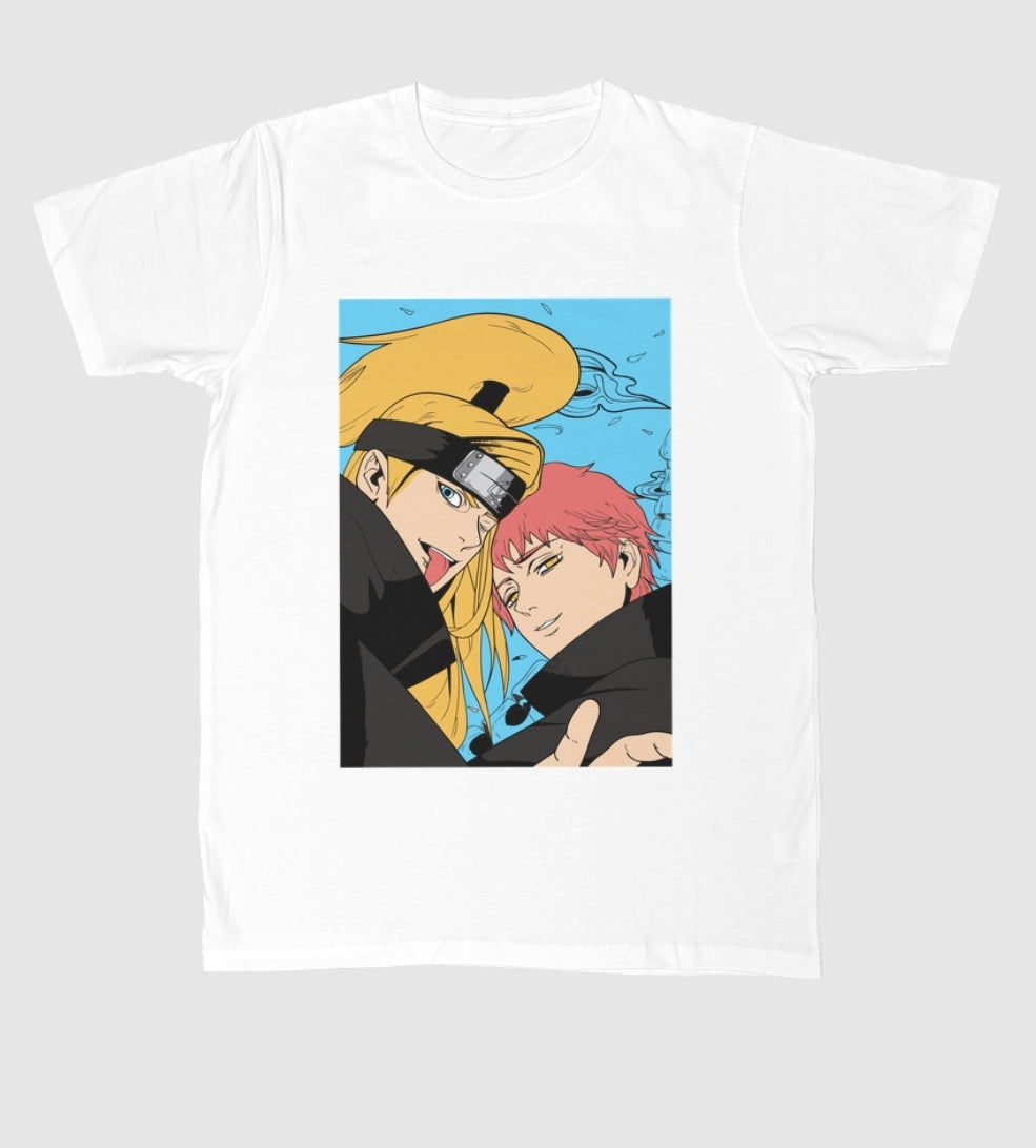 WF Deidara and Sasori T-shirt