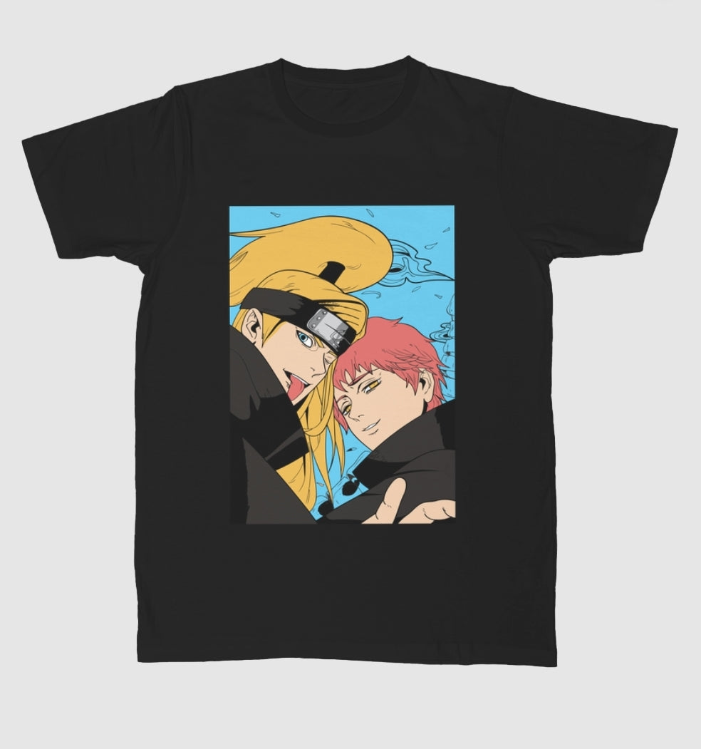WF Deidara and Sasori T-shirt