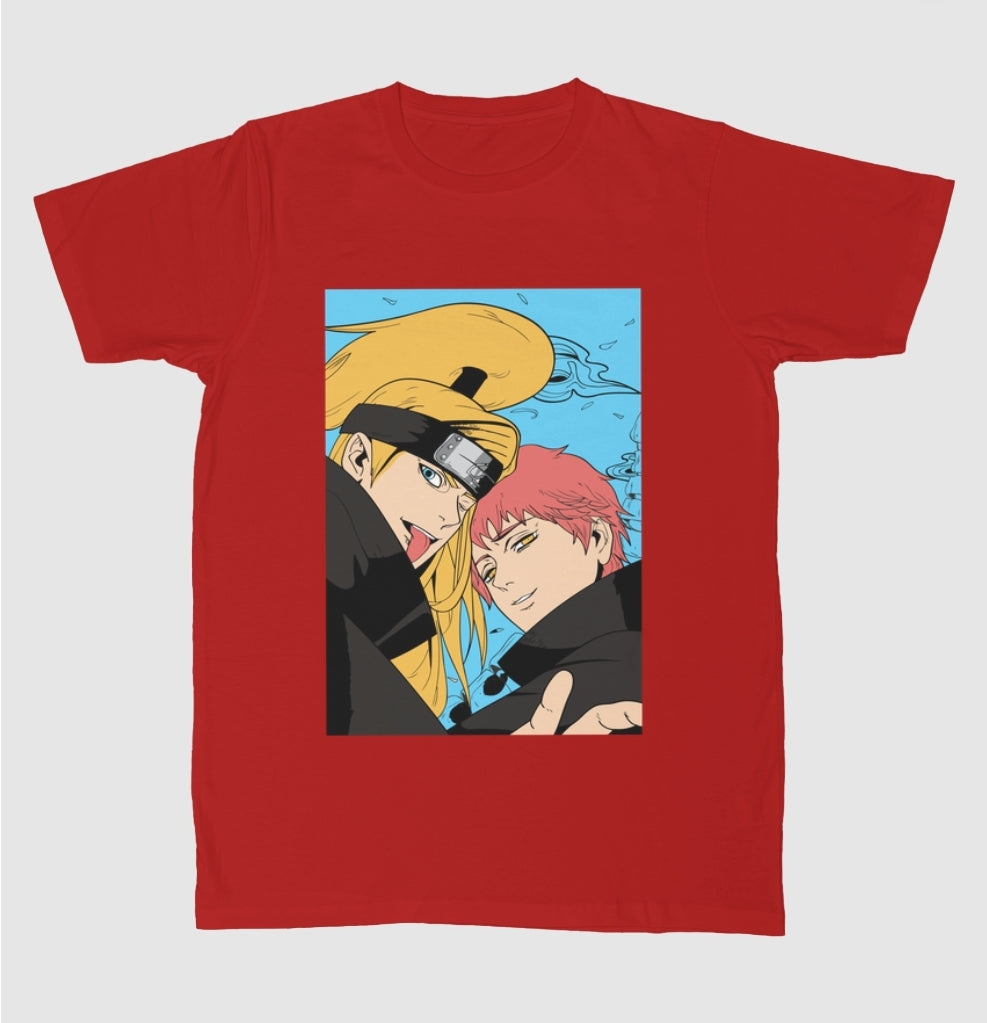 WF Deidara and Sasori T-shirt